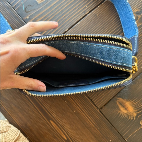 Tory Burch Blue Denim Mini Crossbody - Picture 9 of 11